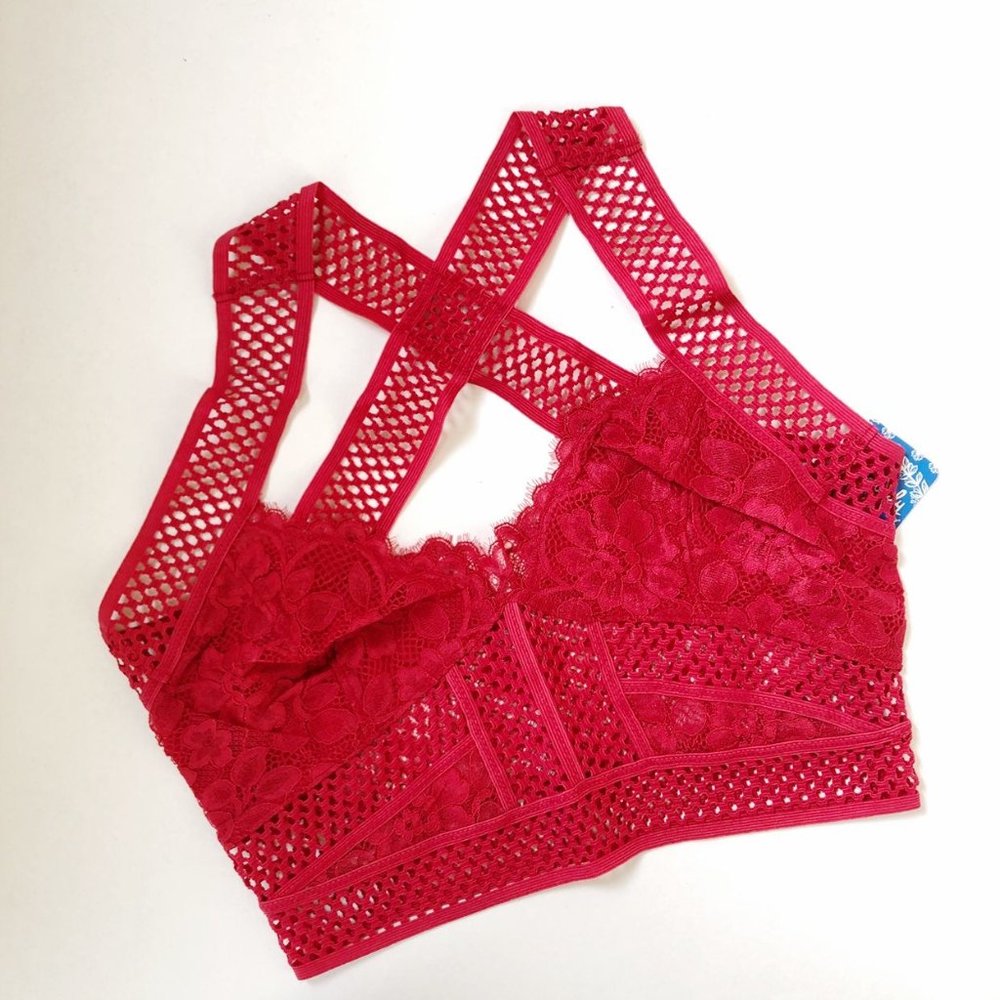 Free People Sitting Pretty Red Brami- Apple Valley - Picture 13 of 16